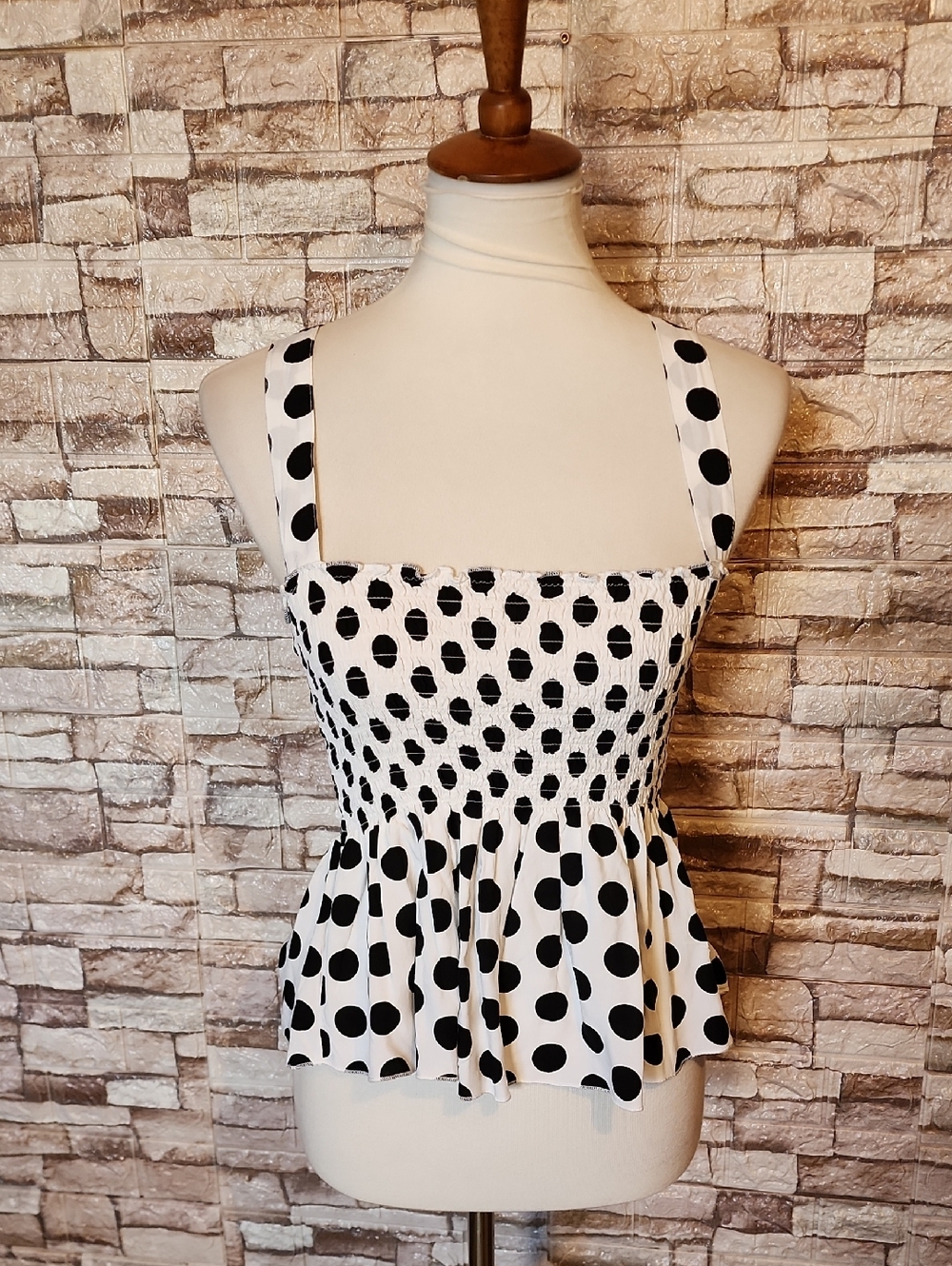 Forever 21  Polka Dot Crop Top